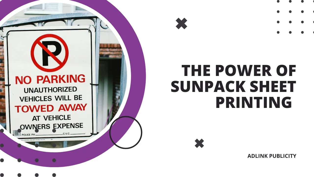 Sunpack Sheet Printing
