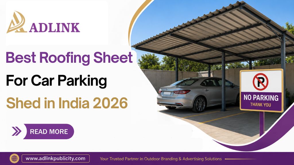 Roofing Sheet for Car Parking Shed in India 2026