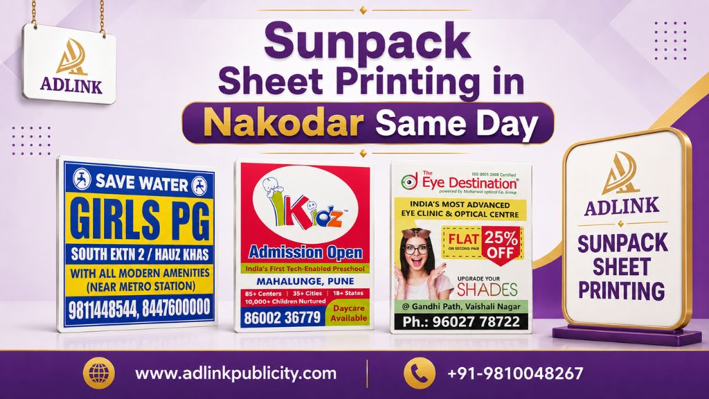 Sunpack Sheet Printing in Nakodar