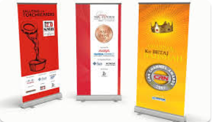 Rollup Standees | Choose Adlink Publicity
